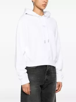 Off-White худи с логотипом Arrows, белый
