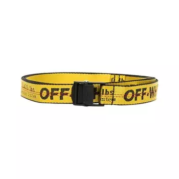 Off-White Индустриальный ремень Желтый