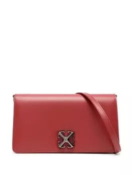 Off-White Jitney 0.5 crossbody bag, красный