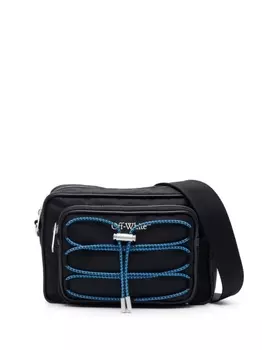 Off-White каркасная сумка Courrier, черный