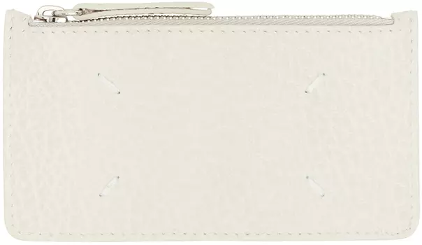 Off-White картхолдер с четырьмя стежками Maison Margiela