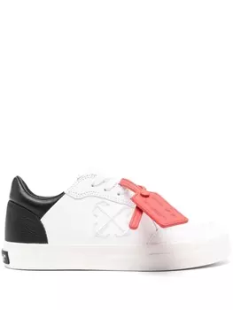 Off-White кеды New Low Vulcanized, белый