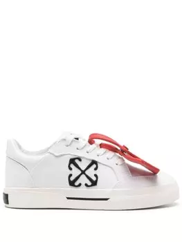 Off-White кеды New Low Vulcanized, белый