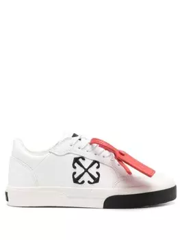 Off-White кеды New Low Vulcanized, белый