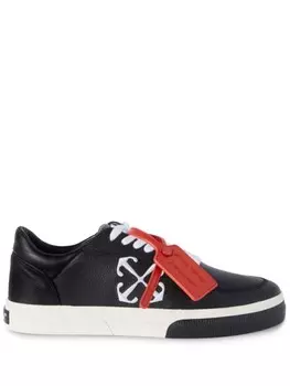 Off-White кеды New Low Vulcanized, черный