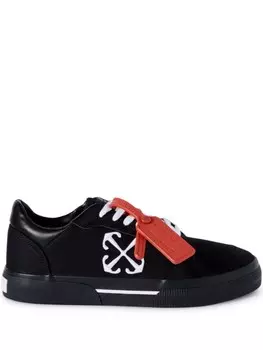Off-White кеды New Low Vulcanized, черный