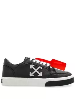 Off-White кеды New Low Vulcanized, черный