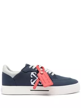 Off-White кеды New Vulcanized, синий