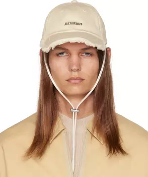 Off-White Кепка Le Chouchou La Casquette Artichaut Jacquemus
