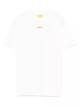Off-White Kids футболка Off Stamp, белый