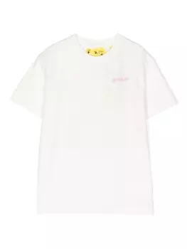 Off-White Kids футболка с логотипом Arrows, белый