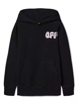 Off-White Kids худи с логотипом Arrow Chunky, черный
