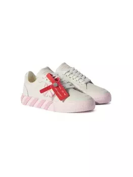 Off-White Kids кеды Low Vulcanized, белый