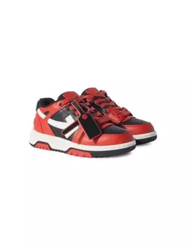 Off-White Kids кроссовки Out Of Office Ooo, черный