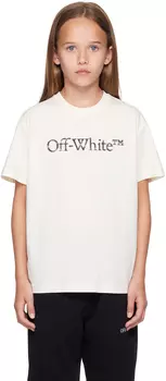 Off-White Kids Off-White Футболка Bookish Bit