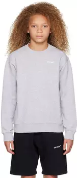 Off-White Kids Серый свитшот Monster Arrow