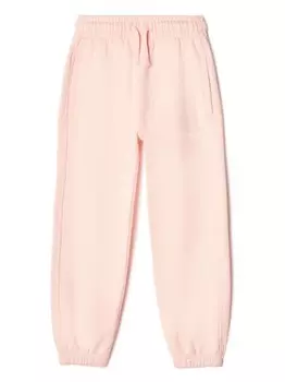 Off-White Kids спортивные брюки Bookish Diag, розовый