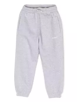Off-White Kids спортивные брюки с логотипом, серый