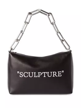 Off-White клатч Block Pouch Quote, черный