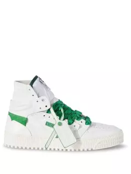 Кроссовки Off-White 3.0 Off Court, белый/зеленый