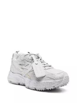 Off-White кроссовки Be Right Back, серебряный