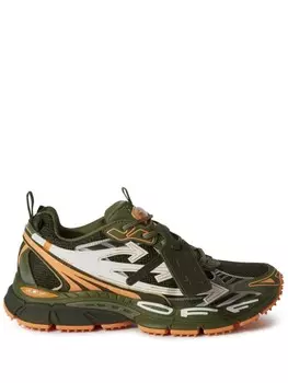 Off-White кроссовки Be Right Back, зеленый