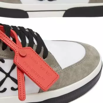 Off-White Кроссовки из вулканизированной замши, коричневый