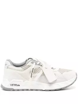 Off-White кроссовки Kick Off на шнуровке, белый