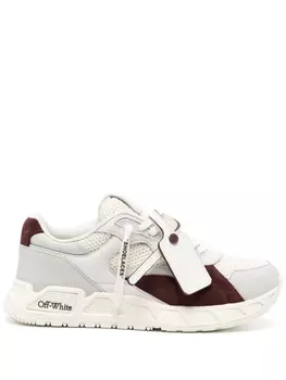 Off-White кроссовки Kick Off на шнуровке, белый
