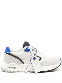 Off-White кроссовки Kick Off на шнуровке, белый