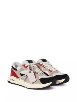 Off-White кроссовки Kick Off, серый