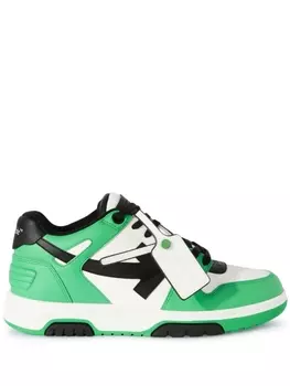 Off-White кроссовки Out Of Office Ooo, зеленый
