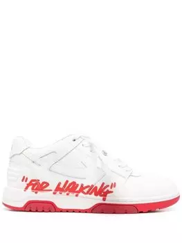 Off-White кроссовки Out of Office OOO, белый