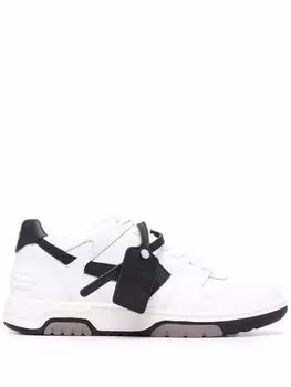 Кроссовки Off-White Out Of Office 'OOO', белый/черный