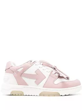 Off-White кроссовки Out Of Office, розовый