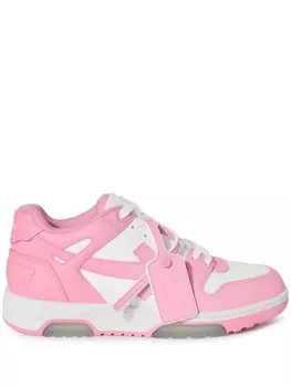 Off-White кроссовки Out Of Office, розовый