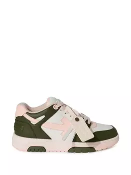 Off-White кроссовки Out Of Office, розовый