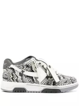 Off-White кроссовки Out Of Office с принтом, белый