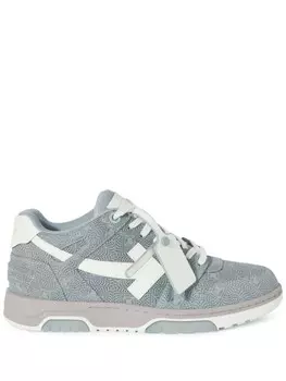 Off-White кроссовки Out Of Office, зеленый