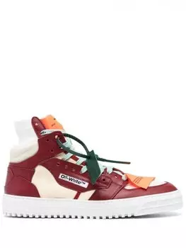 Off-White кроссовки с логотипом Arrows, красный