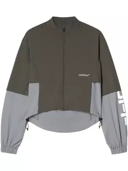 Off-White куртка Parachute, зеленый