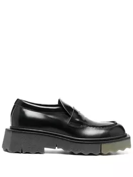 Off-White лоферы Sponge, черный