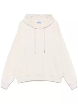 Off-White махровое худи, белый
