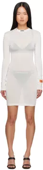 Off-White Мини-платье HPNY Heron Preston