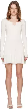 Off-White Мини-платье Les Classiques 'La mini robe Pral' JACQUEMUS