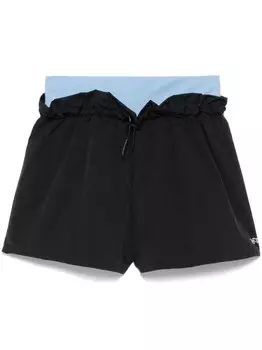 Off-White многослойные шорты, черный