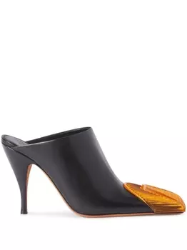 Off-White мюли Lunar, черный