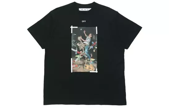 Мужская футболка Off-White, черный