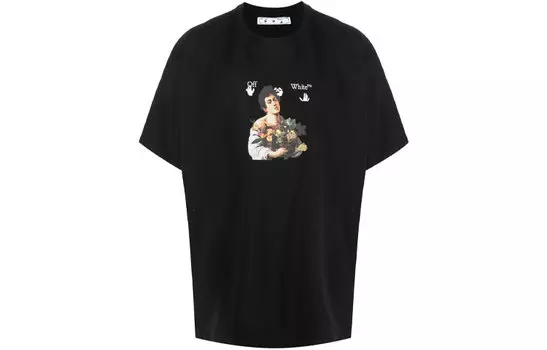 Мужская футболка Off-White, черный