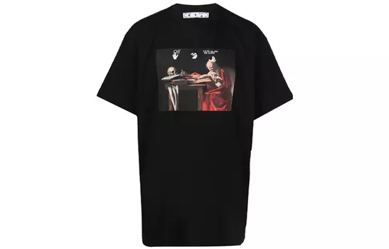 Мужская футболка Off-White, черный